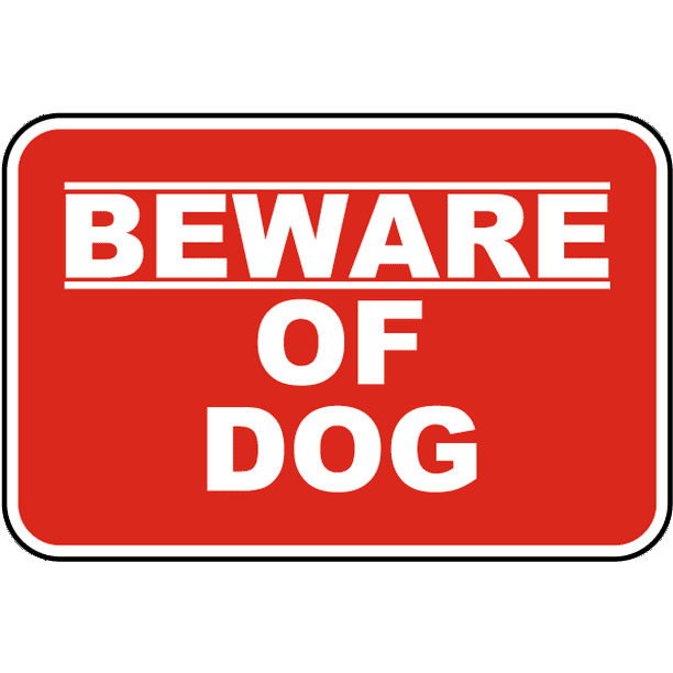 2-Pack Beware of Chickens Warning Signs 10/" x 7/" Danger Sign Funny Gag Gifts